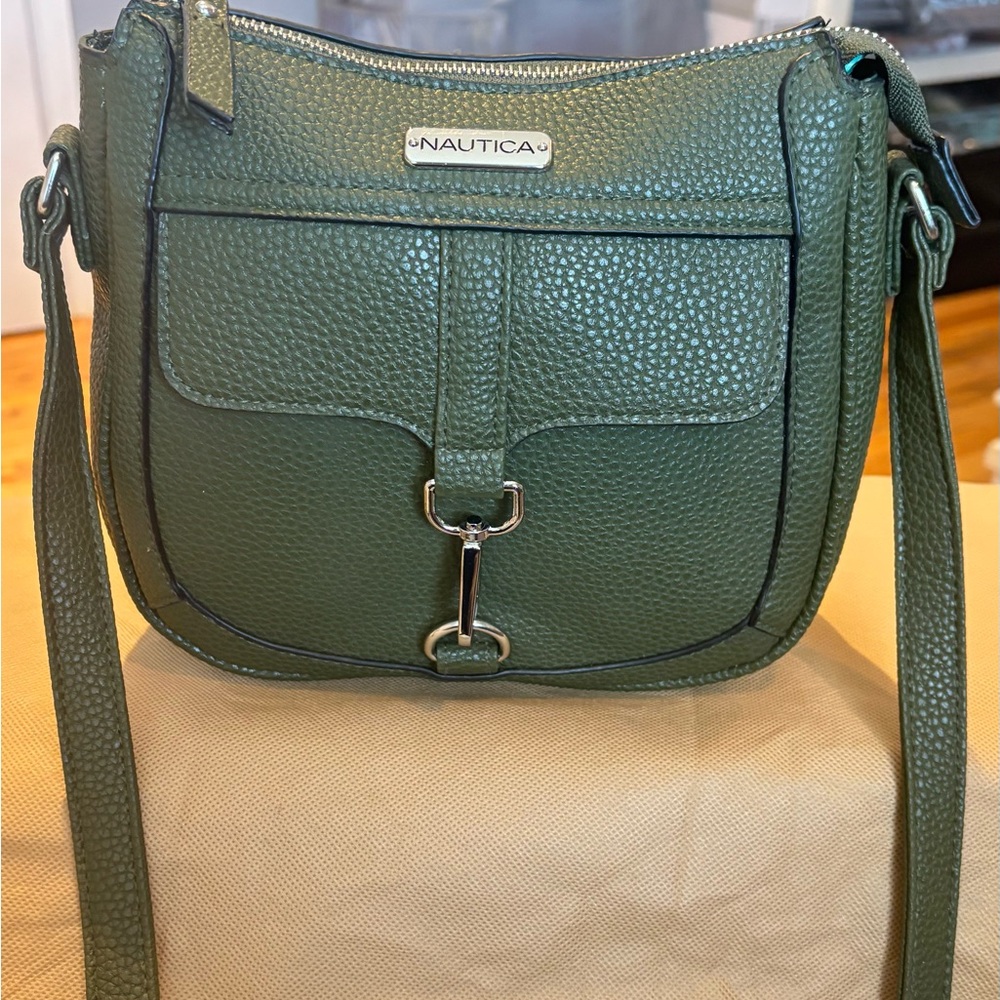 Nautica Olive Crossbody Bag